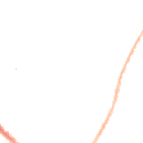 Night-time road noise heatmap for LE2 0DD