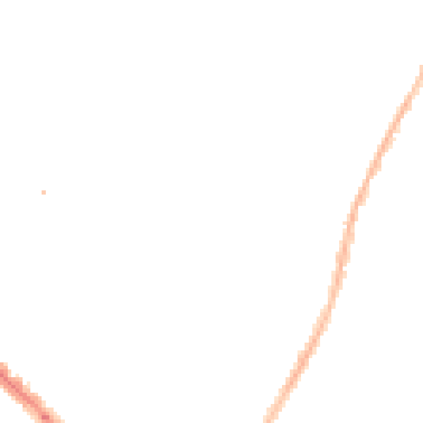 Night-time road noise heatmap for LE2 0DE