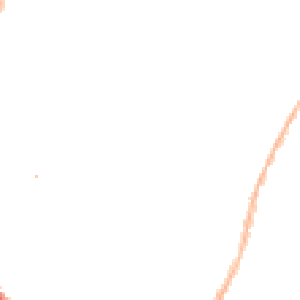 Night-time road noise heatmap for LE2 0GB