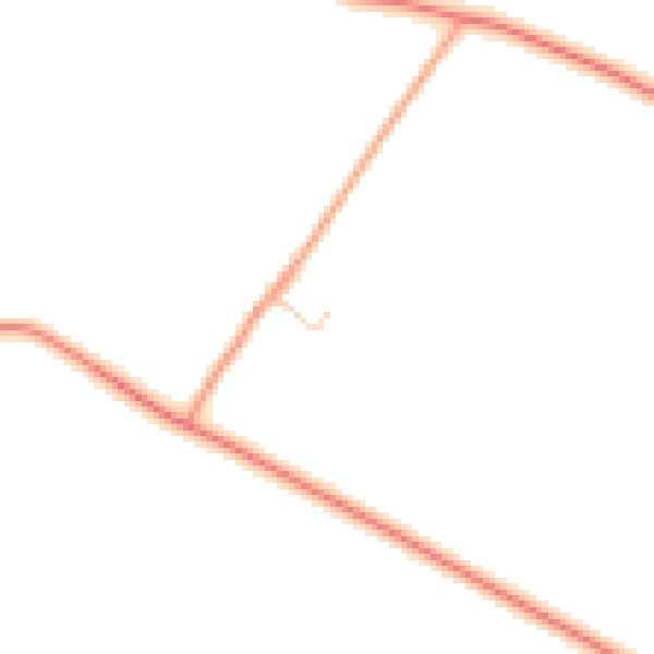 Daytime road noise heatmap for LE2 2EZ