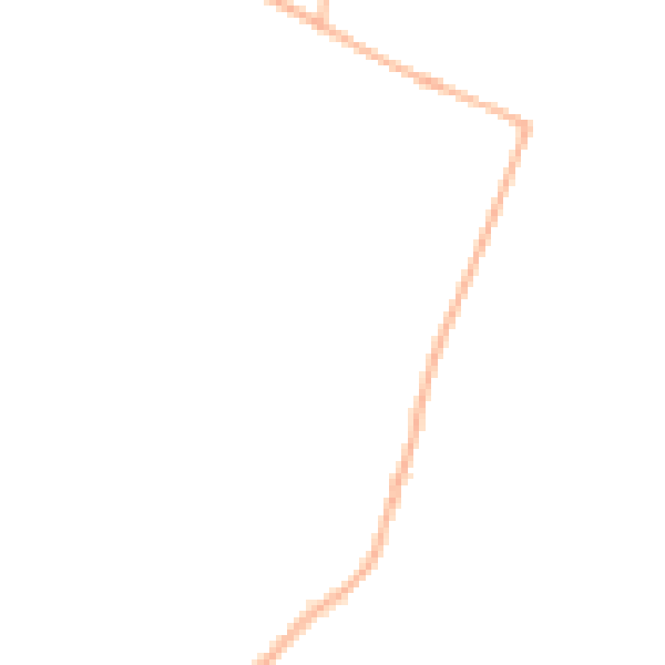 Night-time road noise heatmap for LE2 4EZ
