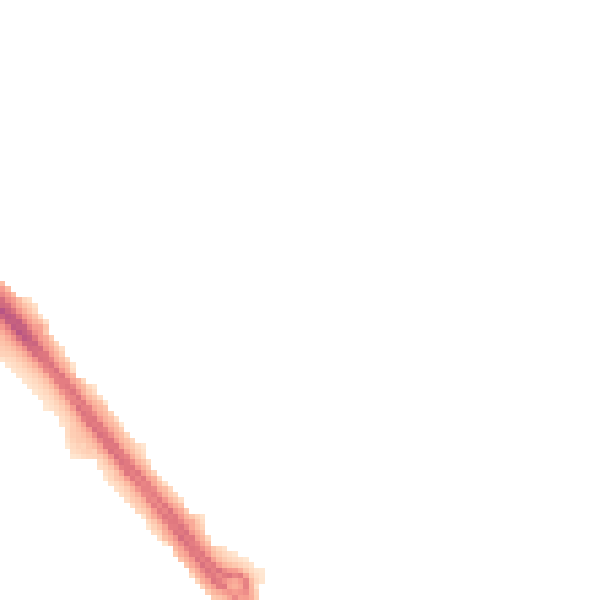 Night-time road noise heatmap for LE2 4SZ