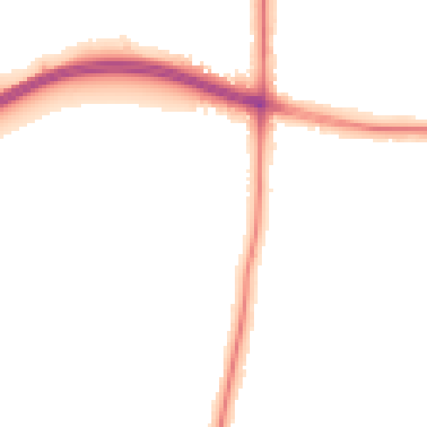 Night-time road noise heatmap for LE2 9JZ