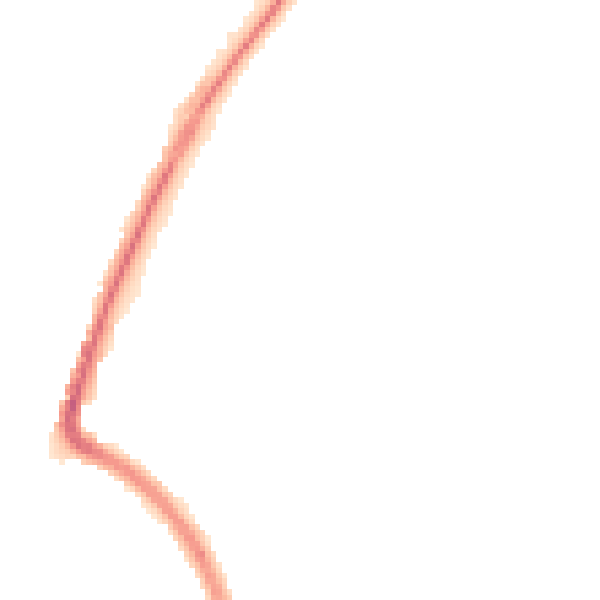 Night-time road noise heatmap for LE5 0BJ