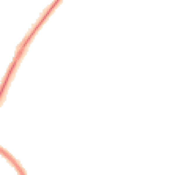 Night-time road noise heatmap for LE5 0BQ