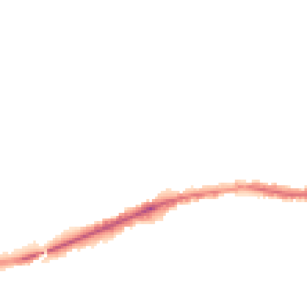 Night-time road noise heatmap for LE5 0DF