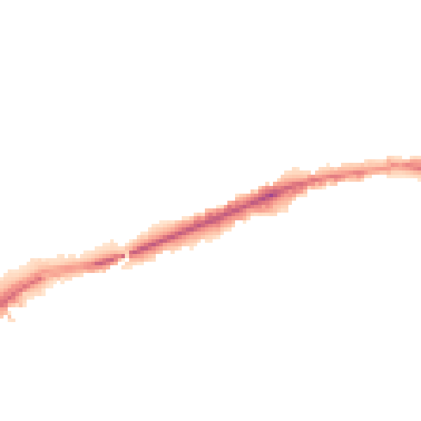Night-time road noise heatmap for LE5 0EG