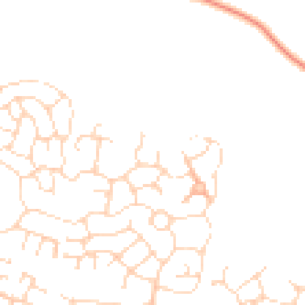 Daytime road noise heatmap for LE5 1AW