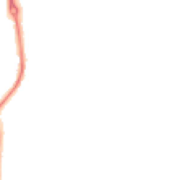 Night-time road noise heatmap for LE5 1HD