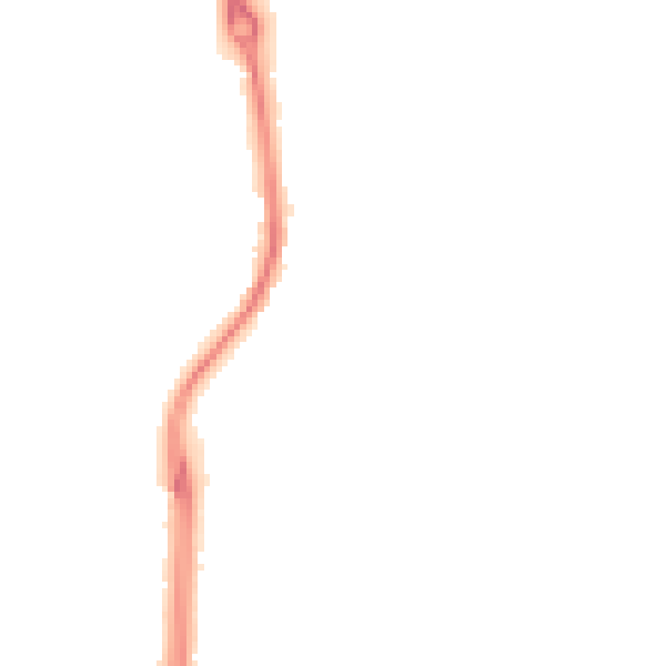Night-time road noise heatmap for LE5 1JA
