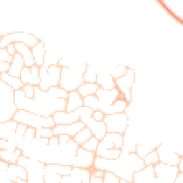 Daytime road noise heatmap for LE5 1PN