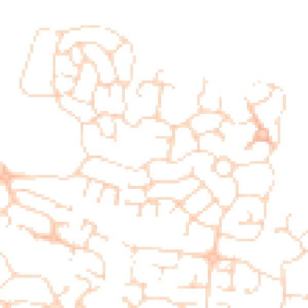 Daytime road noise heatmap for LE5 1PS