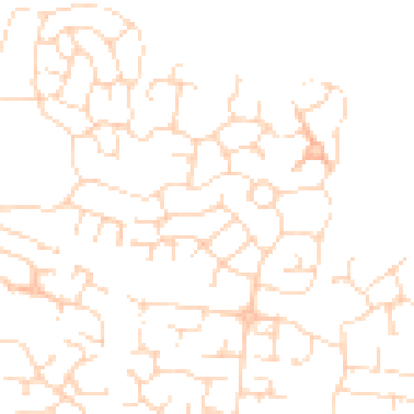 Daytime road noise heatmap for LE5 1QG