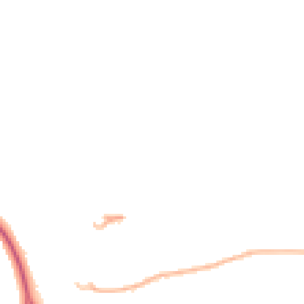 Night-time road noise heatmap for LE5 1TW