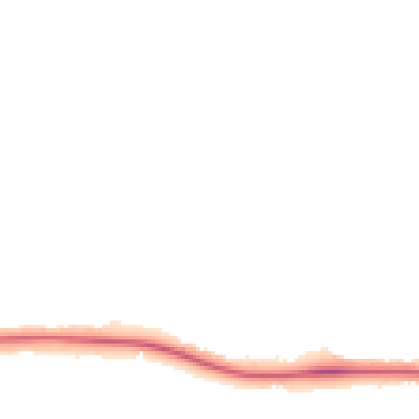 Night-time road noise heatmap for LE5 2LN