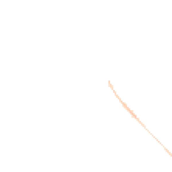 Night-time road noise heatmap for LE7 1BT