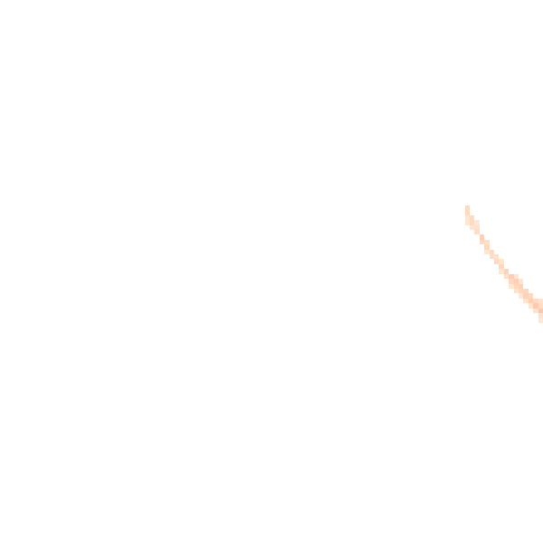 Night-time road noise heatmap for LE7 1GJ