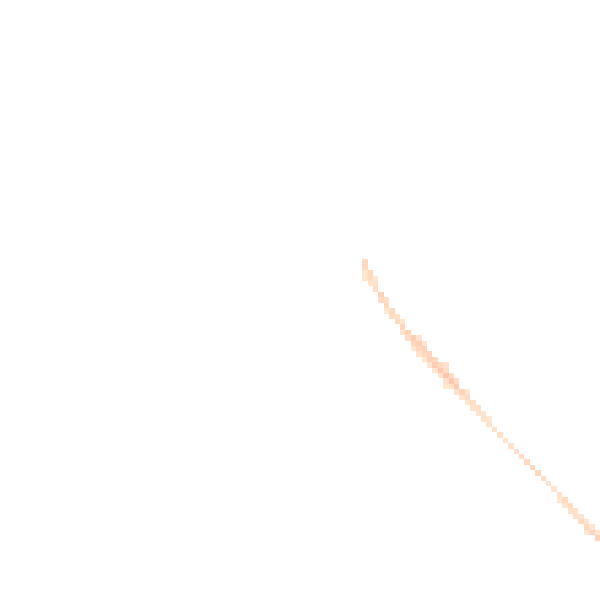 Night-time road noise heatmap for LE7 1GW