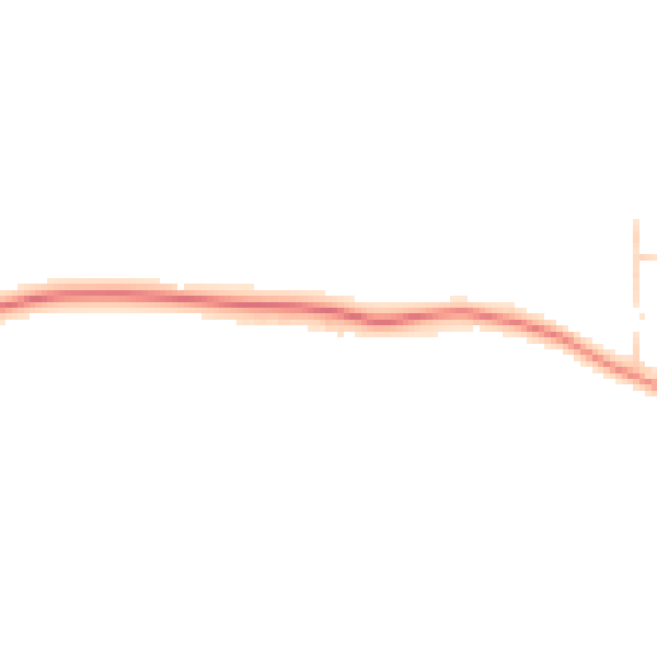 Daytime road noise heatmap for LE7 4XF