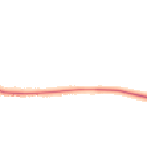 Night-time road noise heatmap for LE7 9BZ