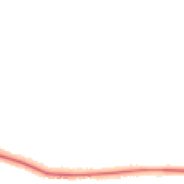 Night-time road noise heatmap for LE7 9DX