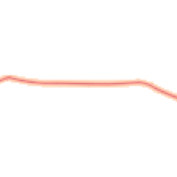 Daytime road noise heatmap for LE7 9EH
