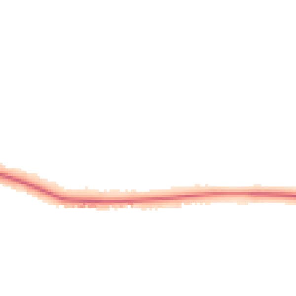 Night-time road noise heatmap for LE7 9NA