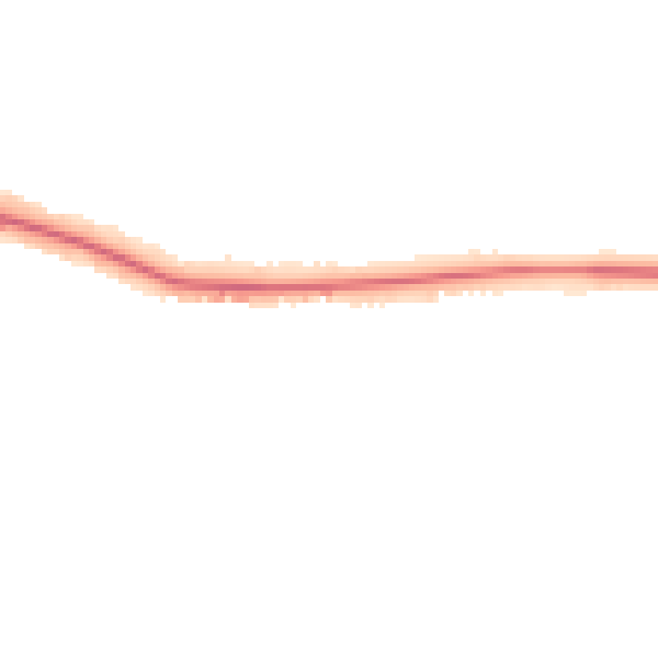 Night-time road noise heatmap for LE7 9RB
