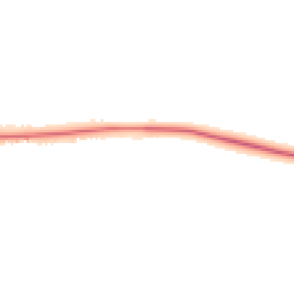 Night-time road noise heatmap for LE7 9RY