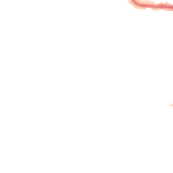 Night-time road noise heatmap for LE8 0HX