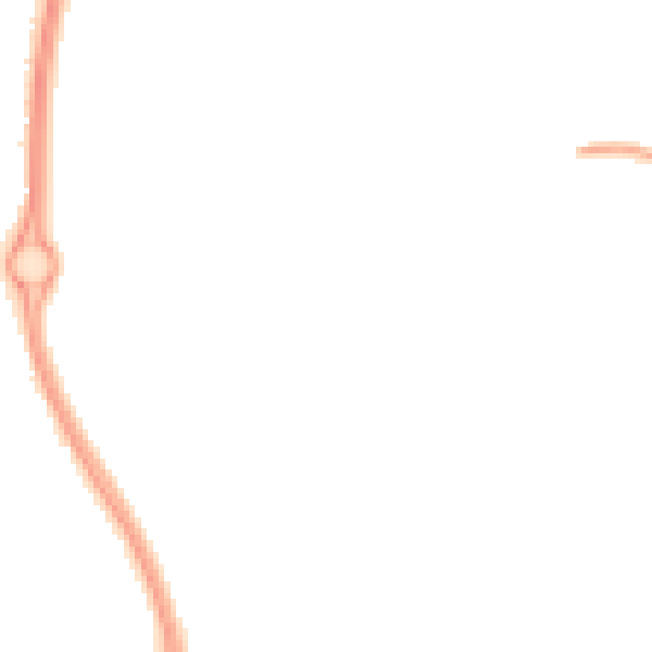 Night-time road noise heatmap for LE8 4DP