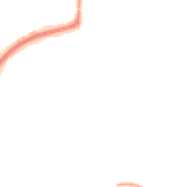 Night-time road noise heatmap for LE8 4FB