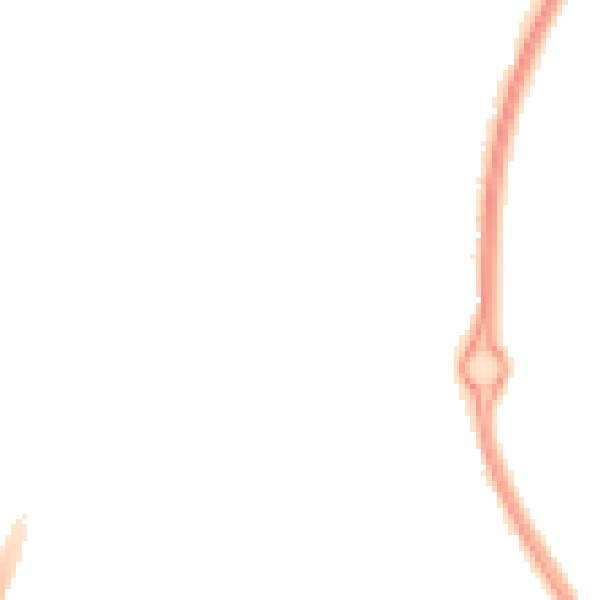 Night-time road noise heatmap for LE8 6LR