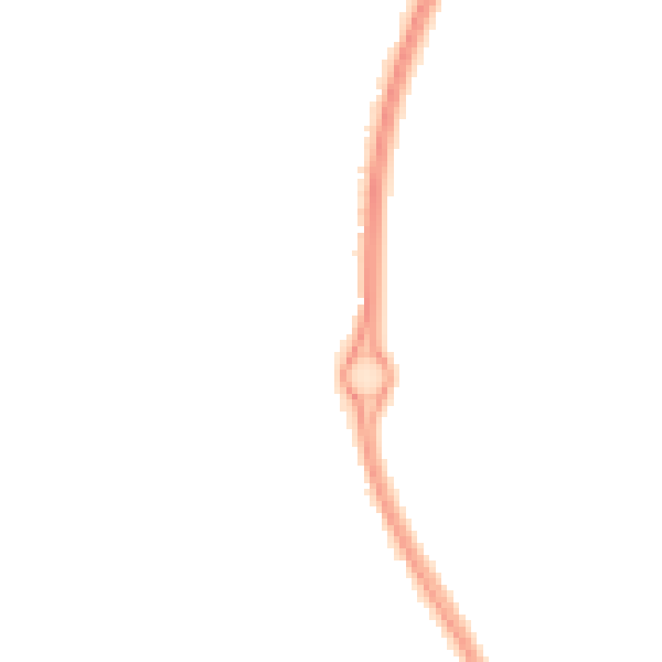Night-time road noise heatmap for LE8 6NT