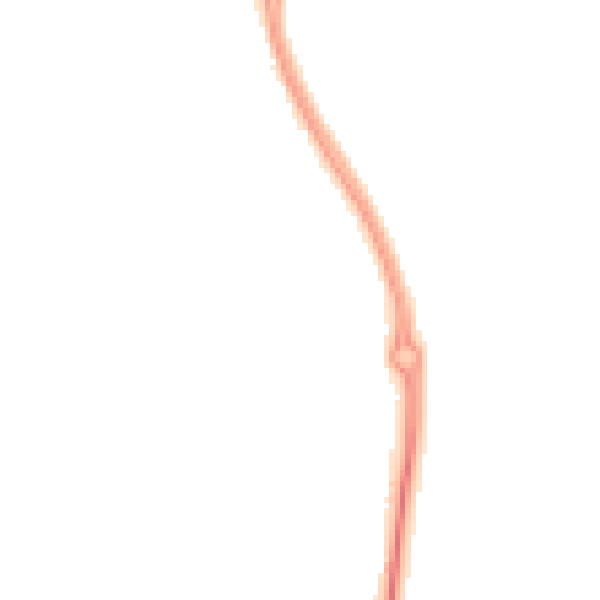Night-time road noise heatmap for LE8 6ZP