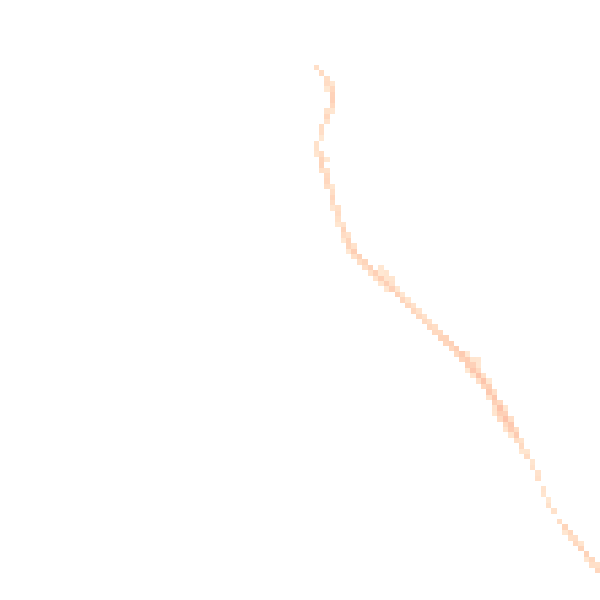 Night-time road noise heatmap for LE8 8BY