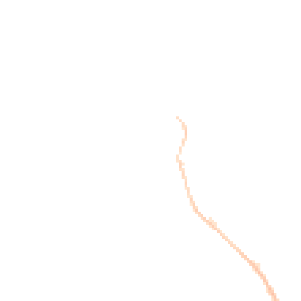 Night-time road noise heatmap for LE8 8DS