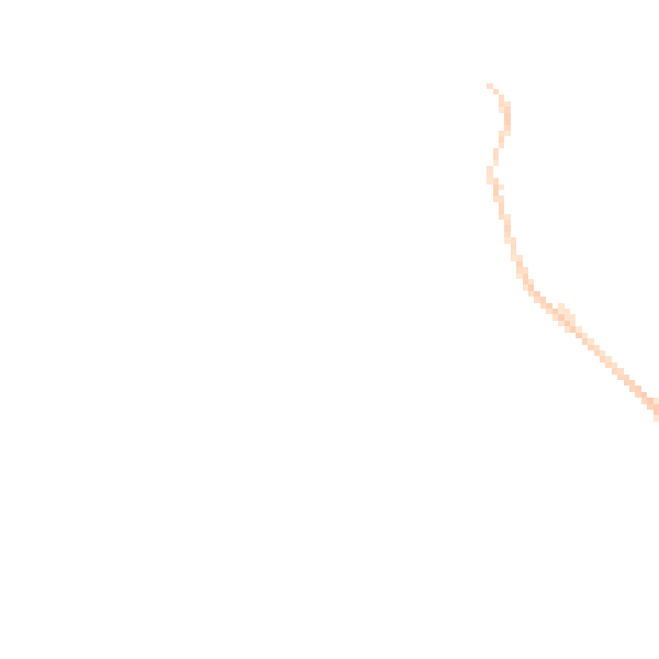 Night-time road noise heatmap for LE8 8EW