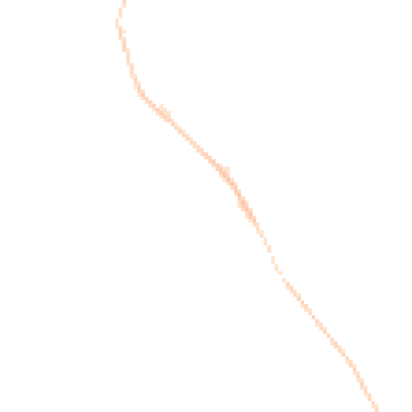 Night-time road noise heatmap for LE8 8UG
