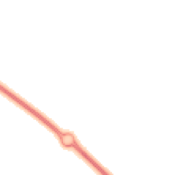 Night-time road noise heatmap for LE8 9DW
