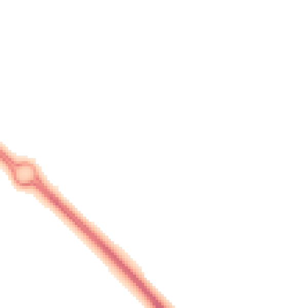 Night-time road noise heatmap for LE8 9FB