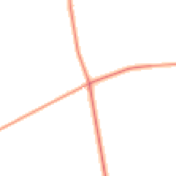 Daytime road noise heatmap for LN1 2FA