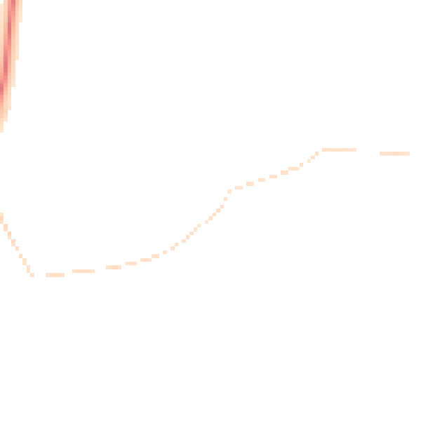 Daytime road noise heatmap for LN1 2NB