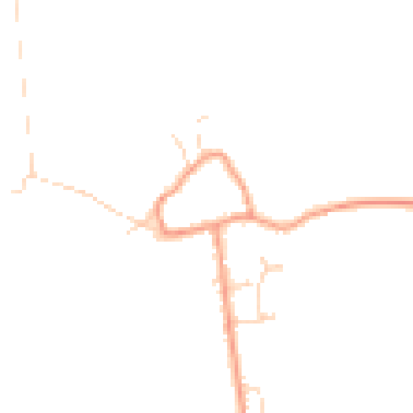Daytime road noise heatmap for LN1 2XR