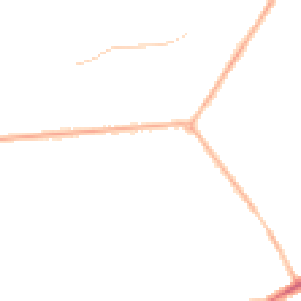 Night-time road noise heatmap for LN2 1AU