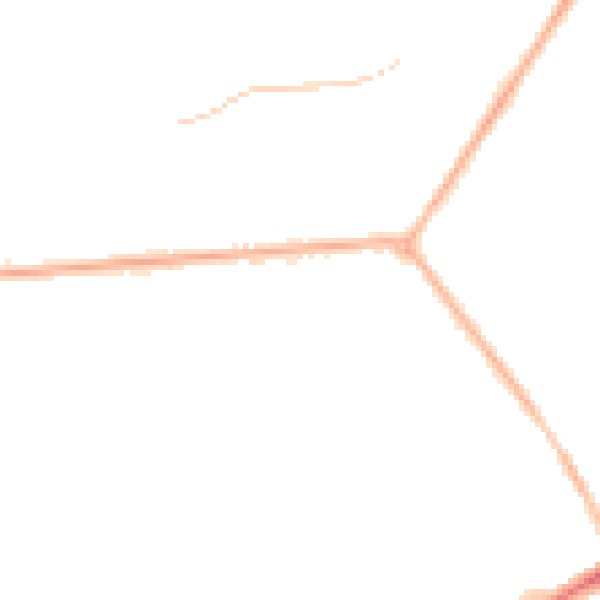 Night-time road noise heatmap for LN2 1BH