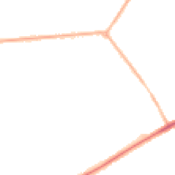 Night-time road noise heatmap for LN2 1RA