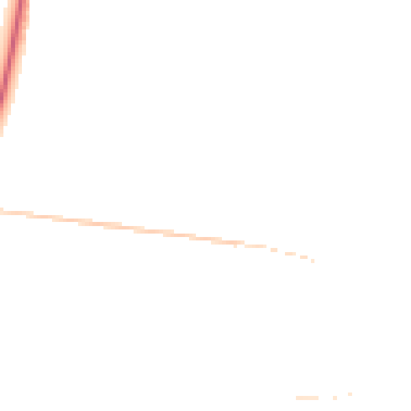 Night-time road noise heatmap for LN2 2FR