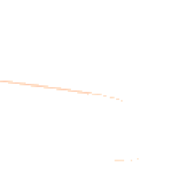 Night-time road noise heatmap for LN2 2LT
