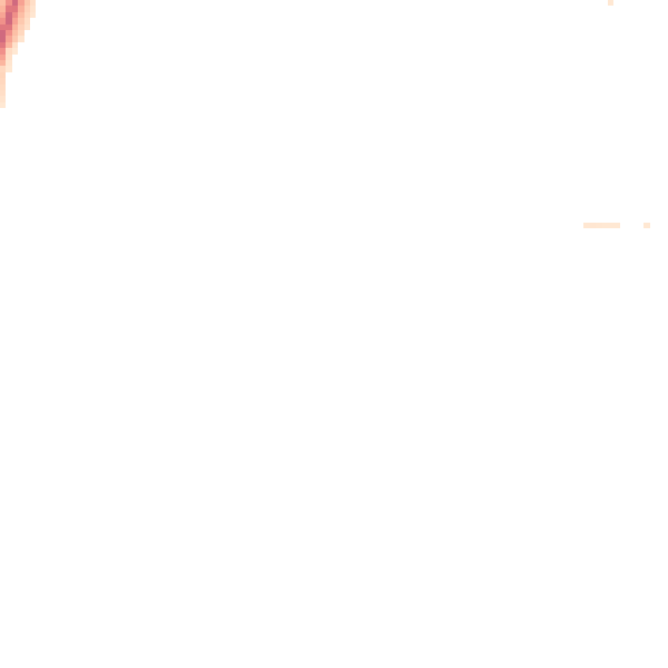 Night-time road noise heatmap for LN2 2PN